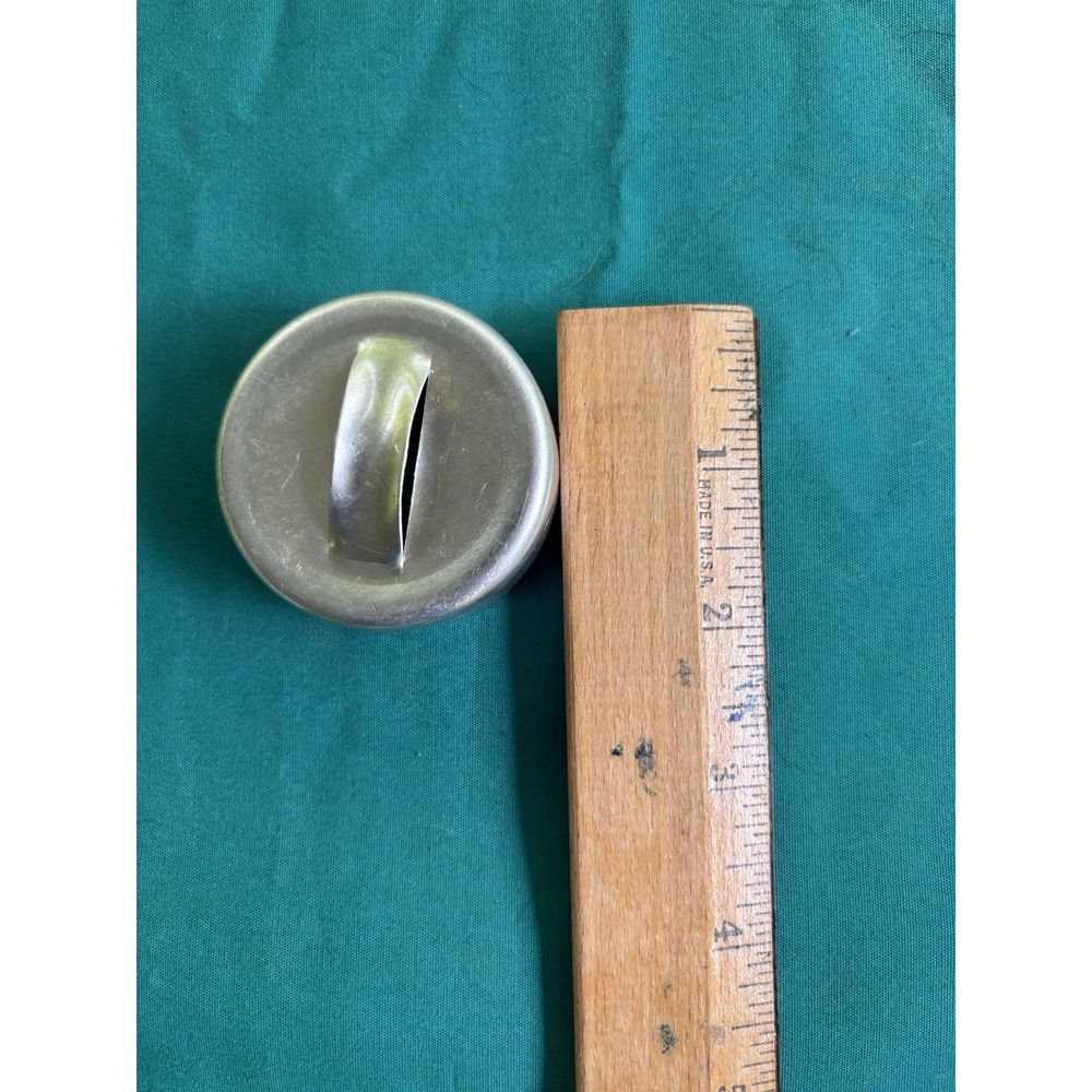 Vintage 1960s Cookie Cutters Aluminum Moon Leaf Diamond Circle Flower 2-3" - Picture 3 of 5